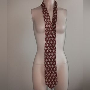 Vintage secours silk tie from Italy